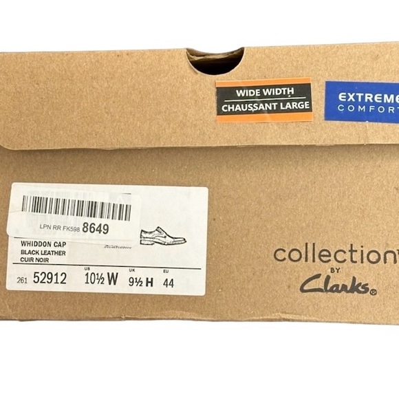 EUC MEN’S CLARKSON LEATHER SHOES - Picture 12 of 13